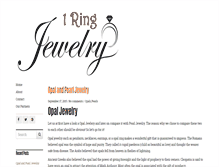 Tablet Screenshot of 1ringjewelry.com